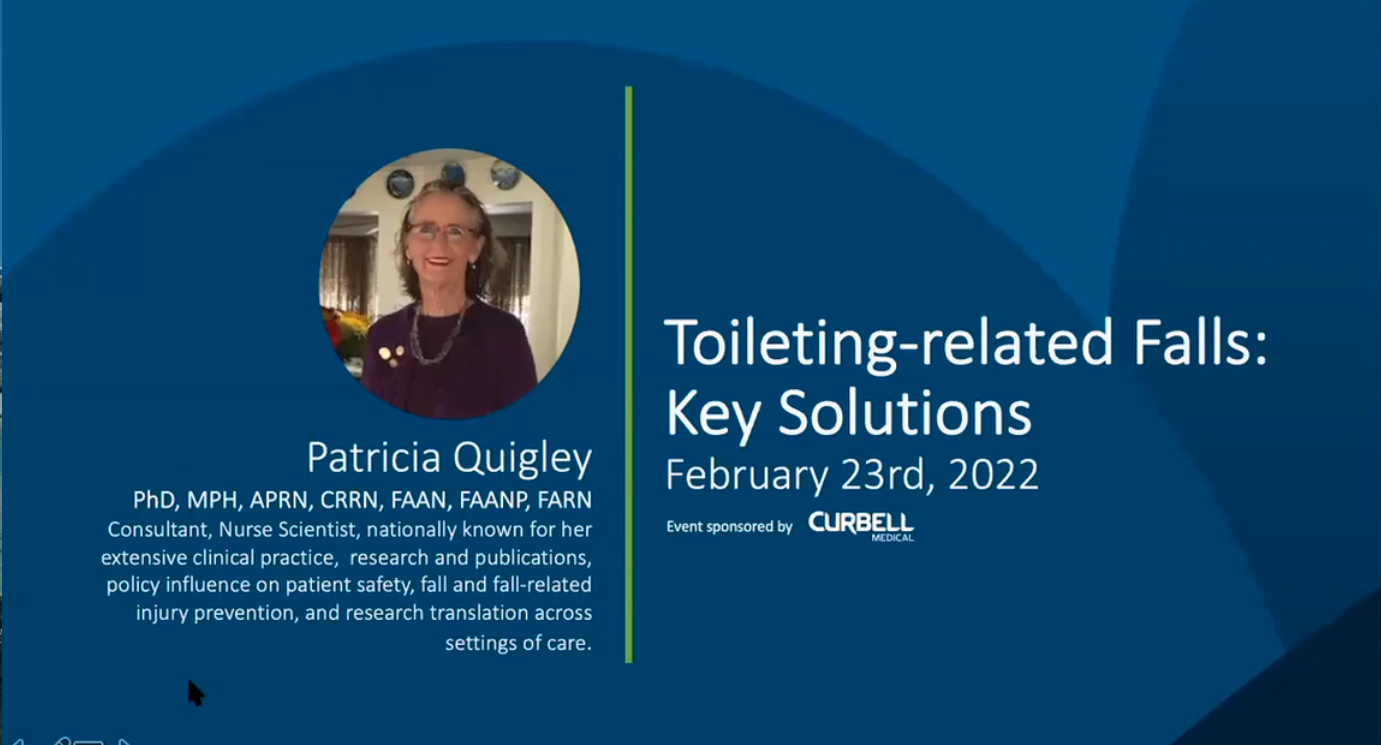 Curbell Webinar - Toileting Related Falls - Key Solutions (FR Subtitles)